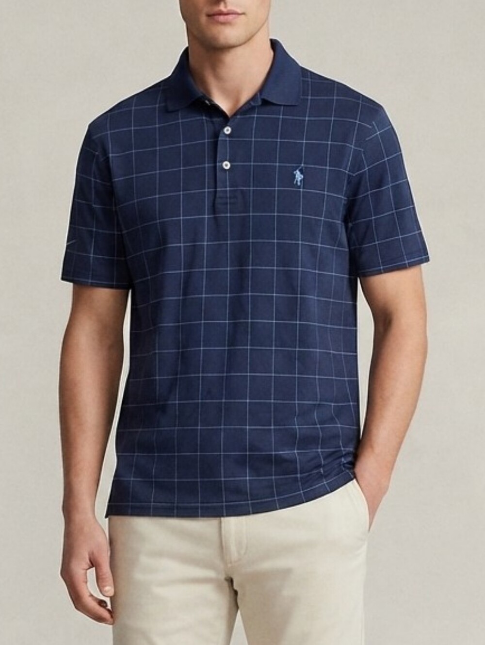 Ralph Lauren Polo Golf Men's Sz M Short Sleeve Collar Polo Shirt Prep Old Money